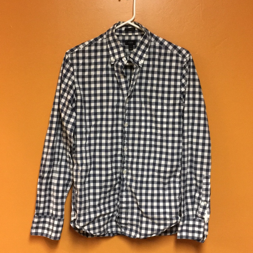J. Crew slim fit plaid shirt